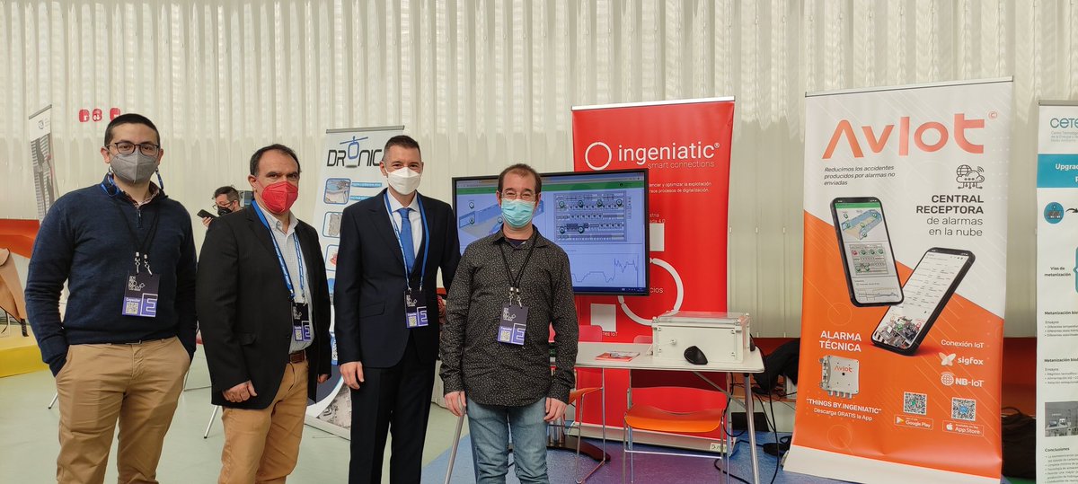 Hoy hemos presentado nuestra Alarma Técnica #AvIoT en la convención de Innovación #Innovam <a href="/El_Batel/">Auditorio El Batel</a> <a href="/DG_ComercInnova/">Dirección G Comercio e Innovación Empresarial-CARM</a> <a href="/Empresa_RM/">Consejería de Empresa, Empleo y Economía Social</a>