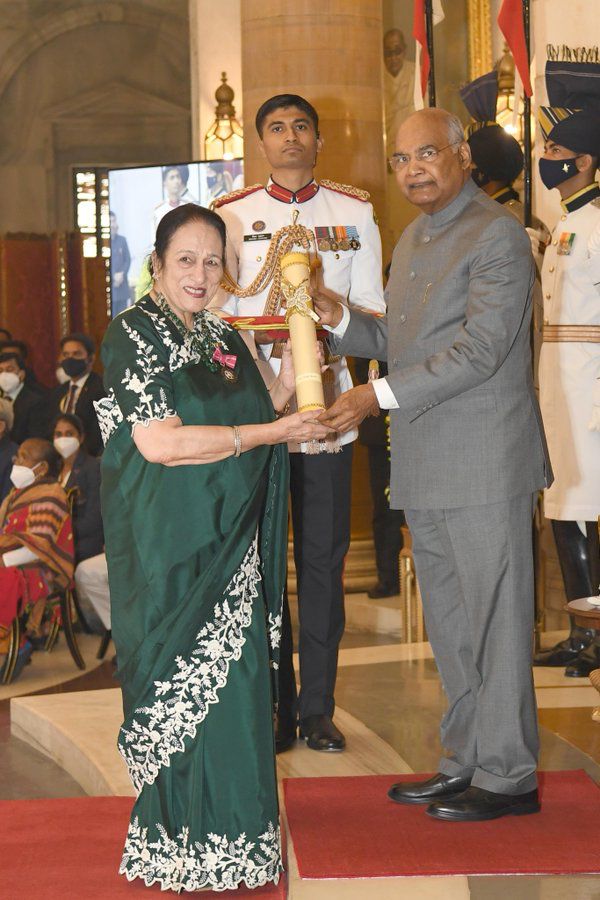 Heartiest congratulations to Smt. Rajni Bector on being conferred #PadmaShri for Trade and Industry. As the Founder of Ludhiana-based Cremica Group of Companies, she has become an admired business leader with her brand Mrs Bector's.

<a href="/MrsBectors/">Mrs bector's </a> <a href="/cremicafoods/">Cremica Food Ind Ltd</a>