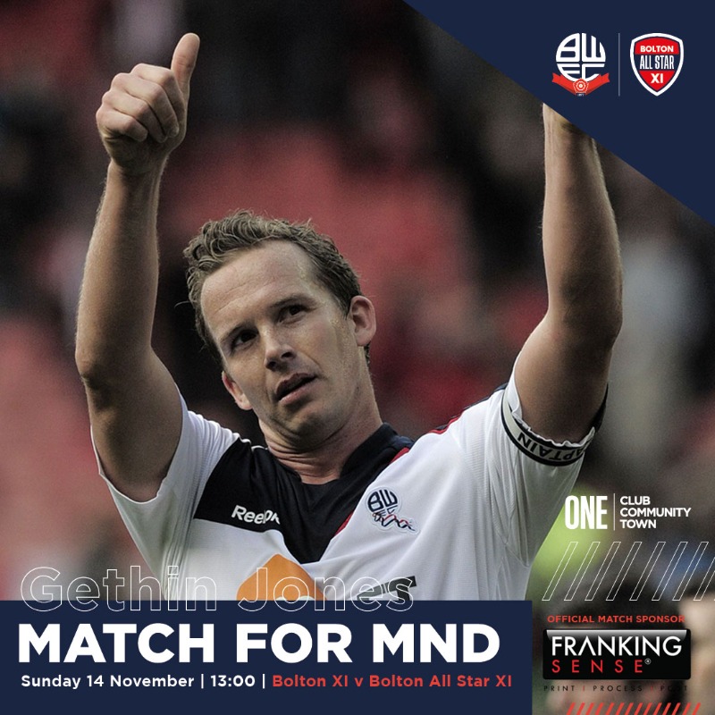 OfficialBWFC's tweet photo. 🤩 Plenty of stars are lining up to play in Sunday's Gethin Jones: Match for MND!

🇳🇬 Jay Jay Okocha
🇫🇮 Jussi Jääskeläinen
🇩🇰 Henrik Pedersen
🏴󠁧󠁢󠁥󠁮󠁧󠁿 Kevin Davies
🇮🇸 Gudni Bergsson
🇯🇲 Ricardo Gardner

➕ Plus many more...

👇🏼 Click below to buy your tickets.