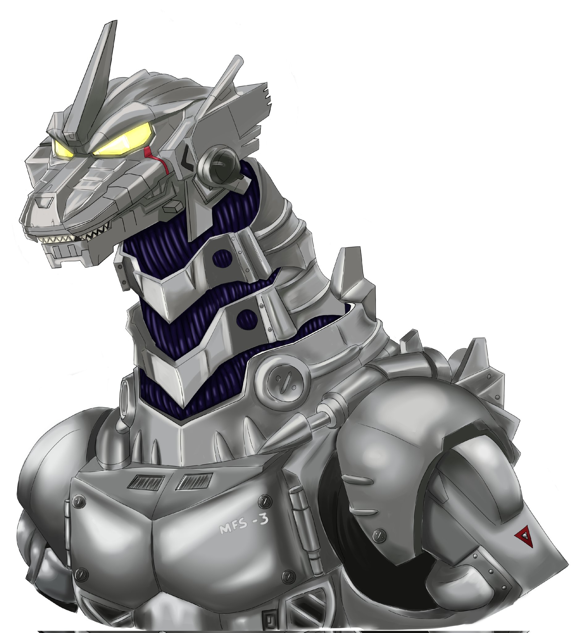 mechagodzilla 3 art