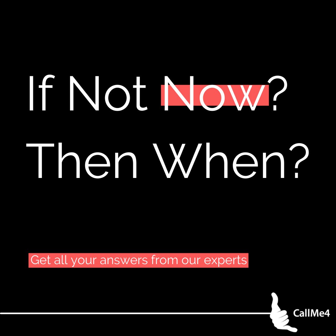 CallMe4_USA's tweet photo. Tomorrow will be too late. Don’t wait for the right moment. This is your time, just pick your phone and talk to an expert about your plans and get the right guidance.
#tuesdayvibe #MotivationalQuotes #MotivationalQuotes https://t.co/Z2sOr9UjQh