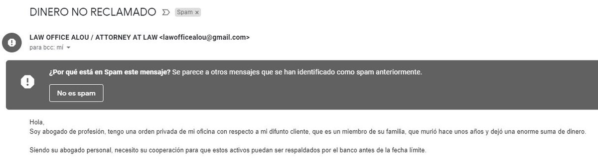 EnriqueCarmena's tweet photo. He enviado un email a una empresa para intentar dedicarme a esto del dibujeo y por el camino he descubierto que voy a ser millonario:
¡EL PRÍNCIPE NIGERIANO RESULTÓ SER MI PRIMO, LET'S GOOOOOOOOO! #Hustle #richlife #noscam #forreal #millonario #totalmentereal https://t.co/uUfmUf3mvi