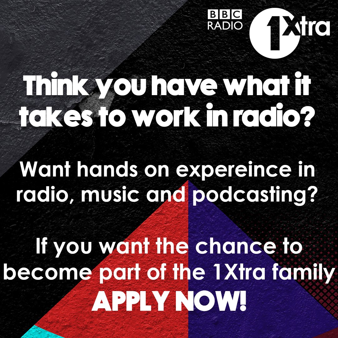 Where it begins is back <a href="/BBCR1/">BBC Radio 1</a> and <a href="/1Xtra/">BBC Radio 1Xtra</a>  are looking for talented individuals

Where could it take you? 🙌

careershub.bbc.co.uk/members/module…