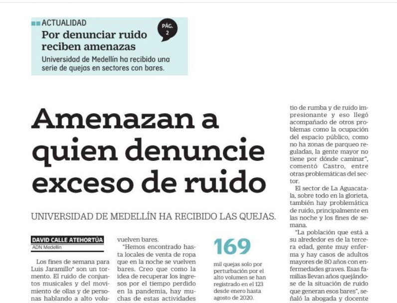 ClinicaInteresP's tweet photo. El ruido no solo afecta tu salud en Medellín, permite que se presenten otras violencias...😩 @davalho @ODC_Unaula @Pobladoambiente @personeriamed #SinRuidoDeFondo https://t.co/rfDJK2gHjV