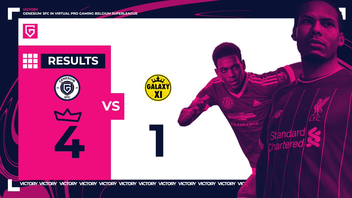 Résultat de rencontre de la SuperLeague - VPG BEL organisée par <a href="/belgique_vpg/">VPG BELGIQUE 🇧🇪</a>
 
Lors de notre rencontre hier à 22H face à <a href="/XI_Galactic/">XI GALAXY</a> nous avons été vainqueurs sur le score de 4-1.

Bien joué à notre adversaire 🤝

<a href="/TeamGenesium/">Genesium 🌴</a> #WhereItBegins 👾