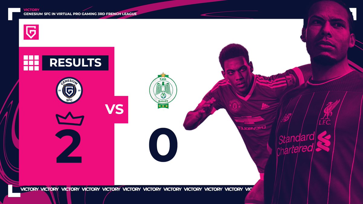 Résultat de rencontre de la Ligue 3 - VPG FRANCE organisée par <a href="/VPGFrance_/">VPG France</a>

Lors de notre rencontre hier à 22H20 face à <a href="/Casa_Blanca_/">Casa Blanca</a> nous avons été vainqueurs sur le score de 2-0.

Bien joué à notre adversaire 🤝

<a href="/TeamGenesium/">Genesium 🌴</a> #WhereItBegins 👾