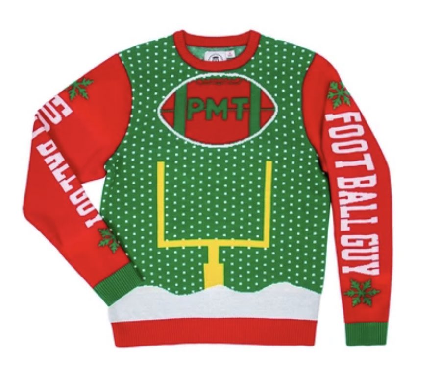 BarstoolBigCat's tweet photo. Ugly Sweater sale today and today only. Get them in time for your Christmas parties 

https://t.co/23665qALmd https://t.co/w7W360pcp3