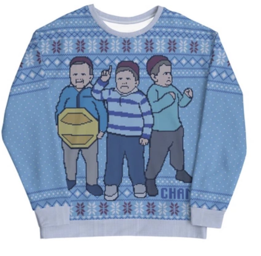 BarstoolBigCat's tweet photo. Ugly Sweater sale today and today only. Get them in time for your Christmas parties 

https://t.co/23665qALmd https://t.co/w7W360pcp3