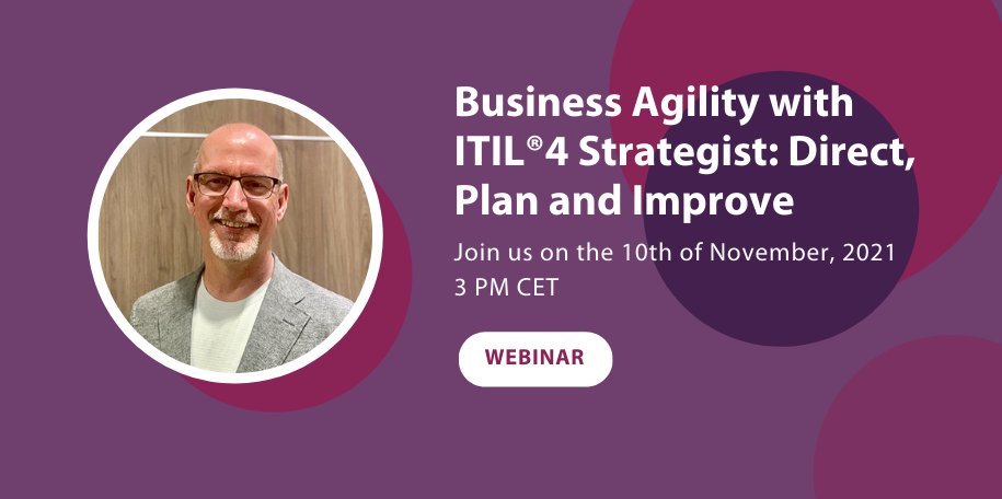 ITpreneurs's tweet photo. 📣  Last day to register for our exclusive webinar on ITIL4 Strategist: Direct, Plan and Improve.

Register and save your seat for tomorrow:
https://t.co/xq9k8QYQpv https://t.co/174AJmrcUv