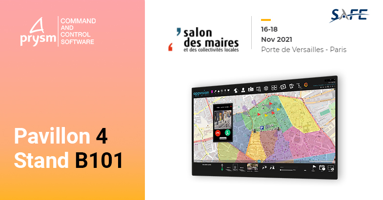 prysmsoftware's tweet image. Du 16 au 18 novembre, retrouvez-nous au @salondesmaires  ! Nous sommes sur le stand du @Safe_Cluster  Pavillon 4, Stand B101
👉 prysm-software.com/archives/6733

#AppVision #Hypervision #Smartcity #smartbuildings #SMCL