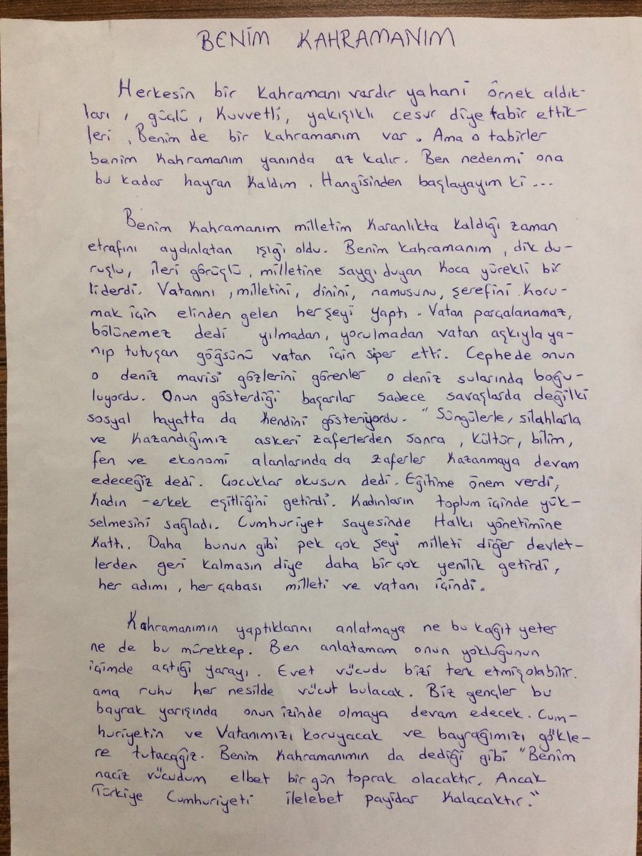 10 Kasım Atatürk'ü Anma ve Atatürk Haftası kapsamında İlçemizde düzenlenen resim, şiir ve kompozisyon yarışmalarında dereceye giren öğrencilerimizi kutluyoruz. <a href="/gokhanmurat1/">Murat YİĞİT</a> <a href="/samsunmem/">Samsun İl Milli Eğitim Müdürlüğü</a> <a href="/alisaavaas/">Ali Savaş</a> <a href="/cemilyigit55/">Cemil YİĞİT</a>