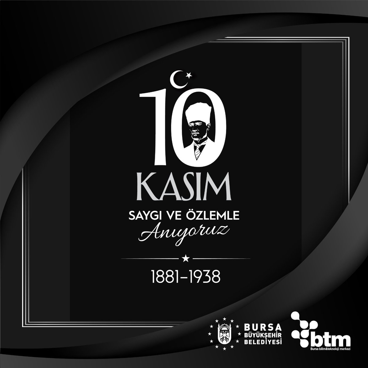 Saygı, sevgi ve özlemle anıyoruz..🇹🇷♥️

#10Kasım #MustafaKemalAtatürk