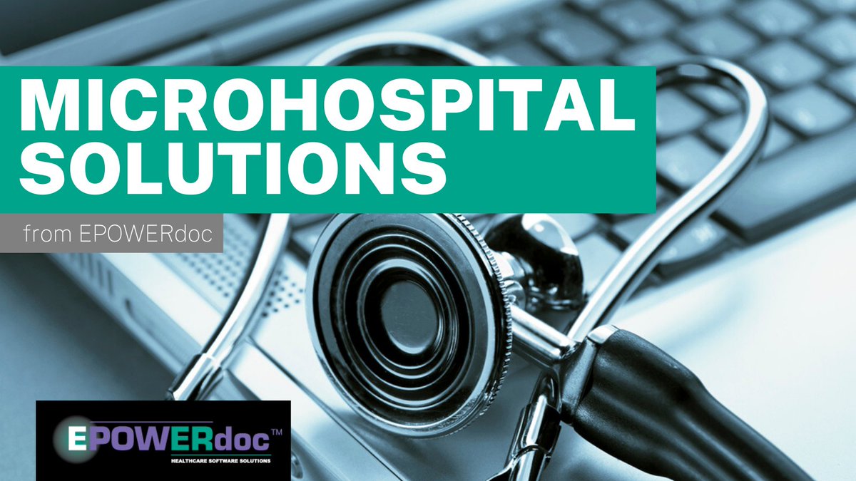 EPOWERdoc's tweet image. In the rapidly emerging #Microhospital market, we are a leader in providing efficient and comprehensive #EHR solutions. With a Patented #EDIS recognized as the fastest on the market, we now offer a suite of inpatient services for Microhospitals. 

Details: epowerdoc.com/edis-solutions…