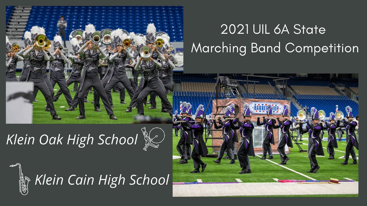 🎉 <a href="/KleinCainHSBand/">KleinCainHS Band</a> &amp; <a href="/kobandofficial/">Klein Oak Band </a> are the FIRST bands from Klein ISD to compete at the UIL State Marching Band Championship in 15 years‼️ Both bands made school history! 

Read more here: news.kleinisd.net/?p=15481