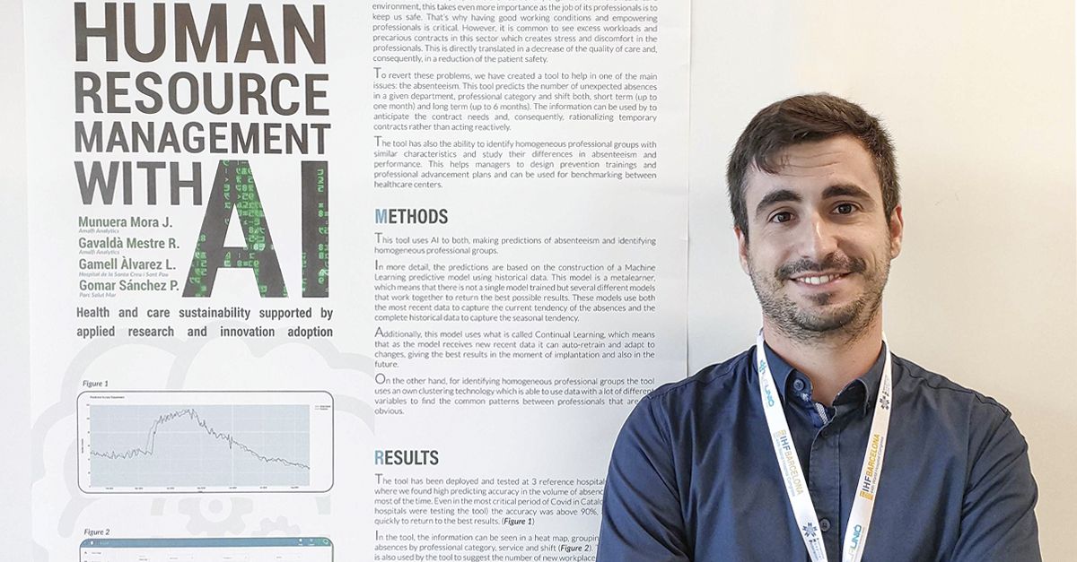 Finalistes amb el Pòster de RRHH en el marc de PEOPLE AT THE CENTER OF HEALTCARE SYSTEM TRANSFORMATIONS
#gestioRRHH