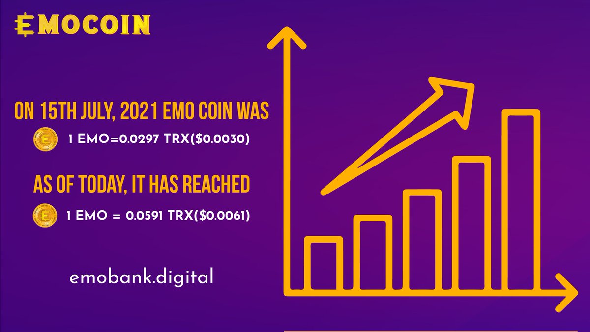 its_emocoin's tweet photo. Growth is the key to success and Emocoin continues to walk the same trajectory.
Invest in Emocoin and grow with it!
.
.
#blockchaintechnilogy #cryptocurrency #blockchainwallet #cryptonews #cryptotranding #emocoin #cryptography #safe #trusted #decentralized #decentralization https://t.co/m7skaW7czx