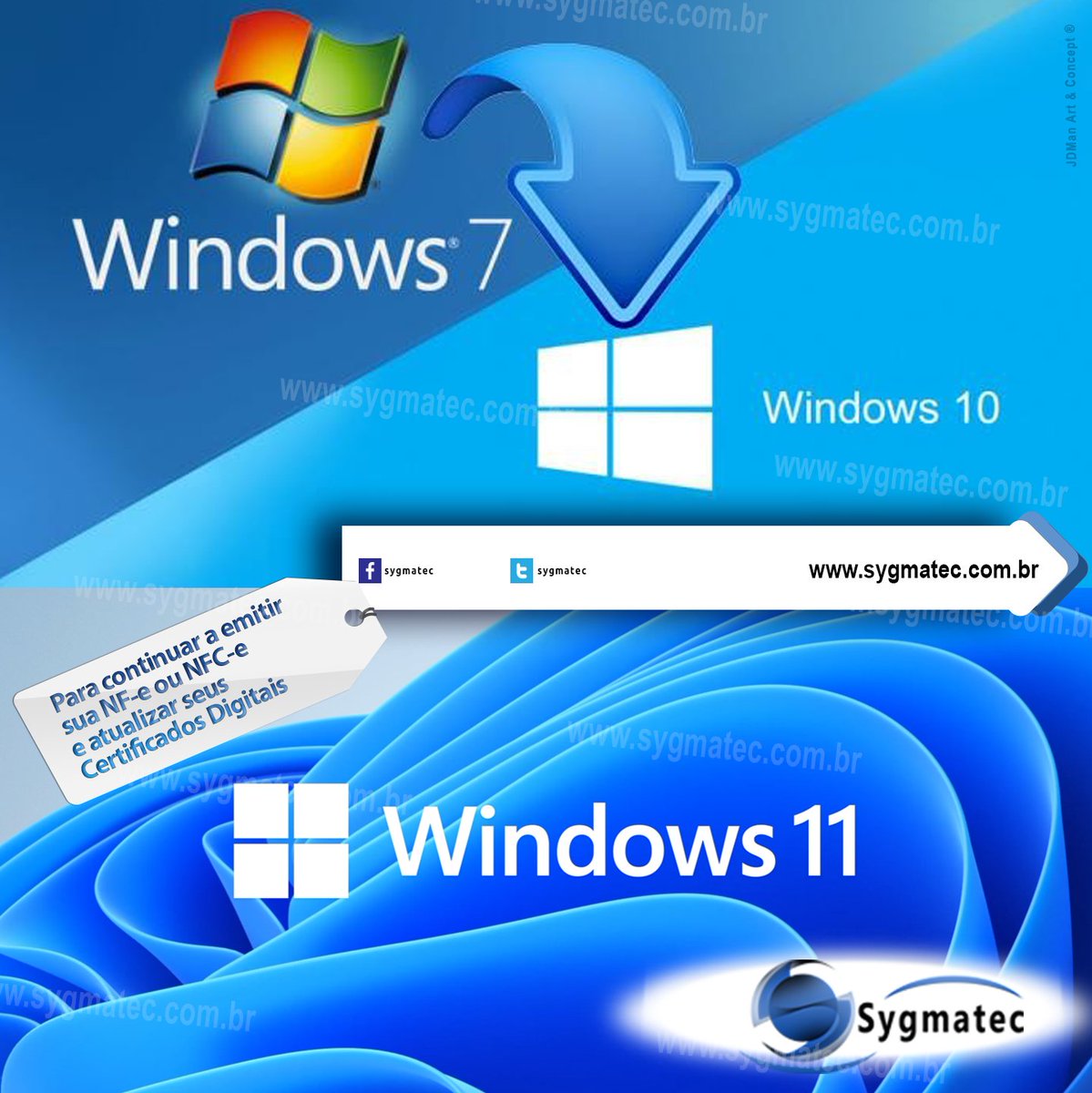 Sygmatec's tweet image. Não fique sem emitir Notas Ficais Eletrônicas (NF-e) , atualize seu Windows 7 imediatamente ! 
sygmatec.com.br
(11) 2283 6122
#sygmatec @sygmatec #sygmapdv @sygmapdv #sygmabackoffice @sygmabackoffice  #sygmaatendefacil @sygmaatendefacil #sygmabusinesscare