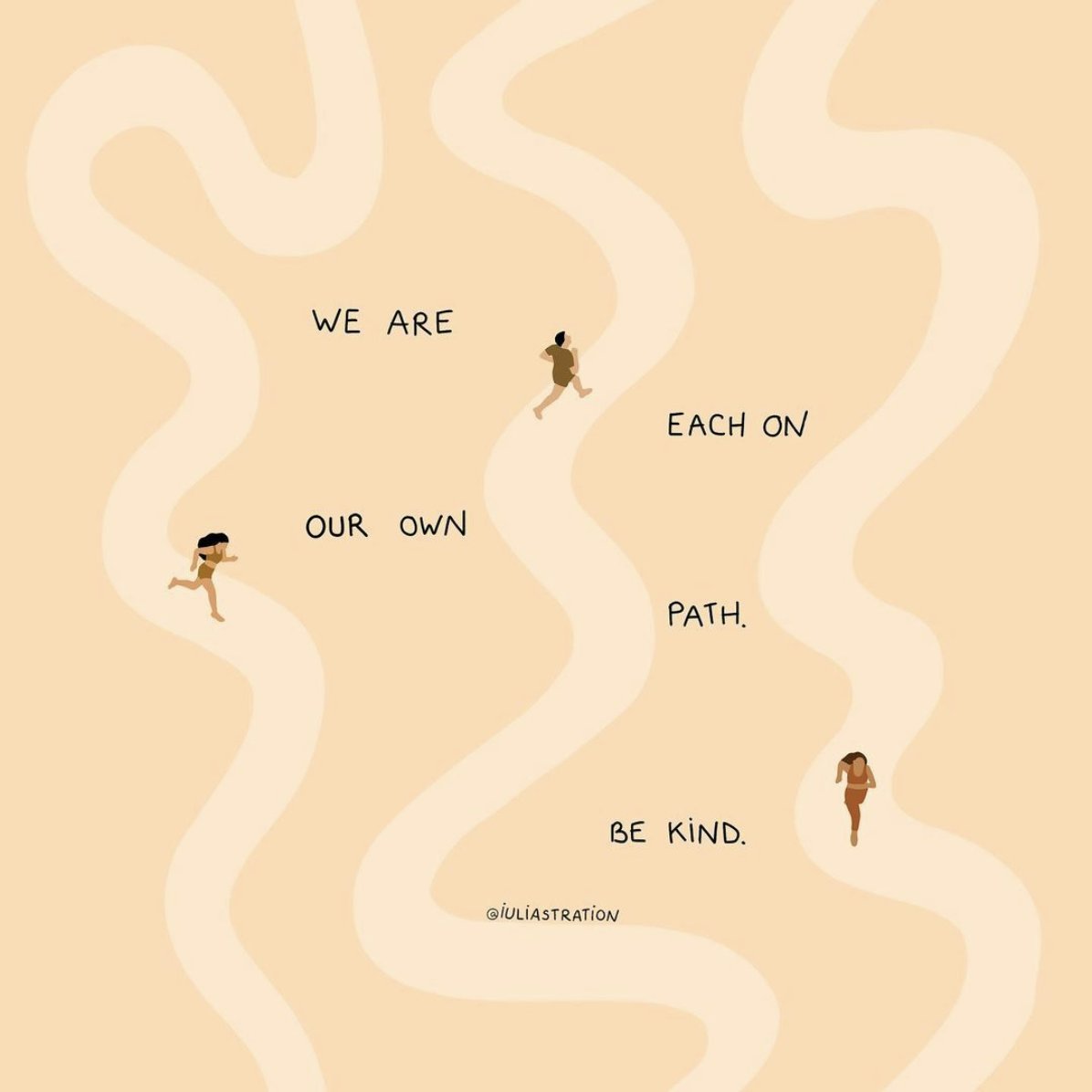 CrisisTextLine's tweet photo. We're all on different journeys in life, it's okay if yours doesn't look like someone else's. https://t.co/3YXwJFAG6A