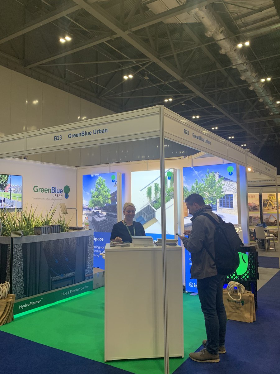 GreenBlueUrban's tweet photo. Great first day so far @FloodexUK enlightening presentation too #coolingeffects #suds #margate @KCC_FWM @wsp @Sudsulike https://t.co/sSrAqt2NxW