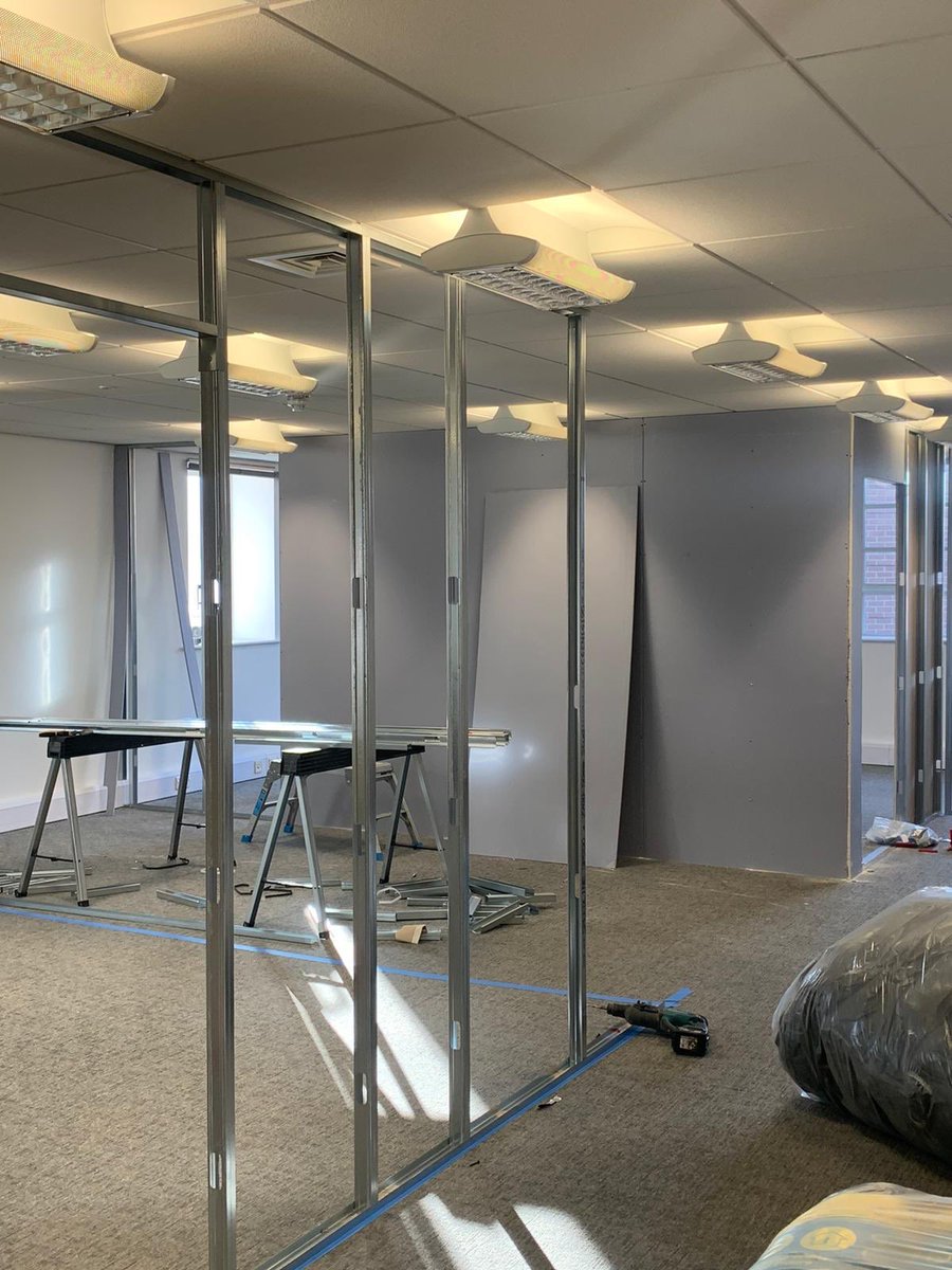 Arcadeoffice's tweet photo. Chester fit out pictures.  #Chester #officedesign #officefitout #partitioning #insulation https://t.co/C6CwTEnJCh