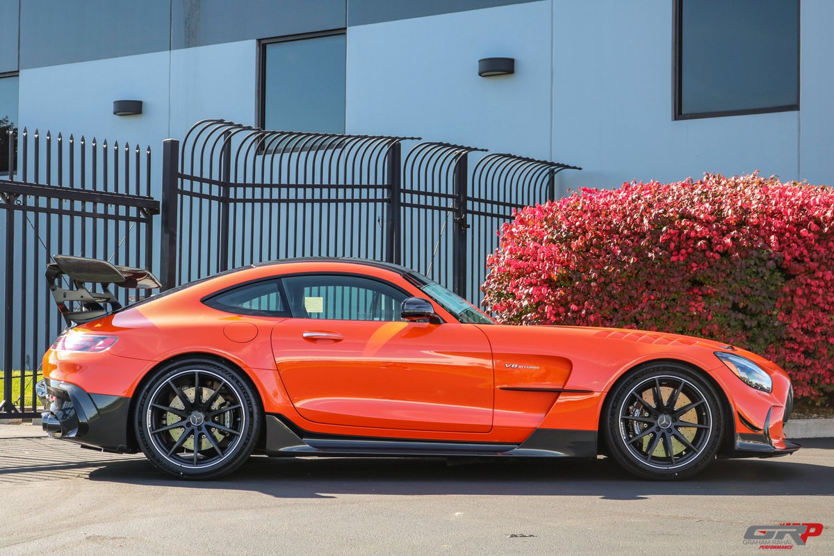 GRPerf's tweet image. SOLD ➡️  2021 Mercedes AMG GT Black Series⁠

This beautiful AMG Magmabeam Black Series has sold! One of the most sought after Mercedes' on the market - we only had it in stock for a couple of days!

Click the link to see more of our inventory! bit.ly/3EqmUs1