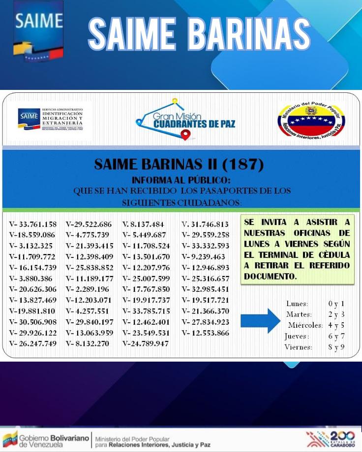 VenezuelaSaime tweet media