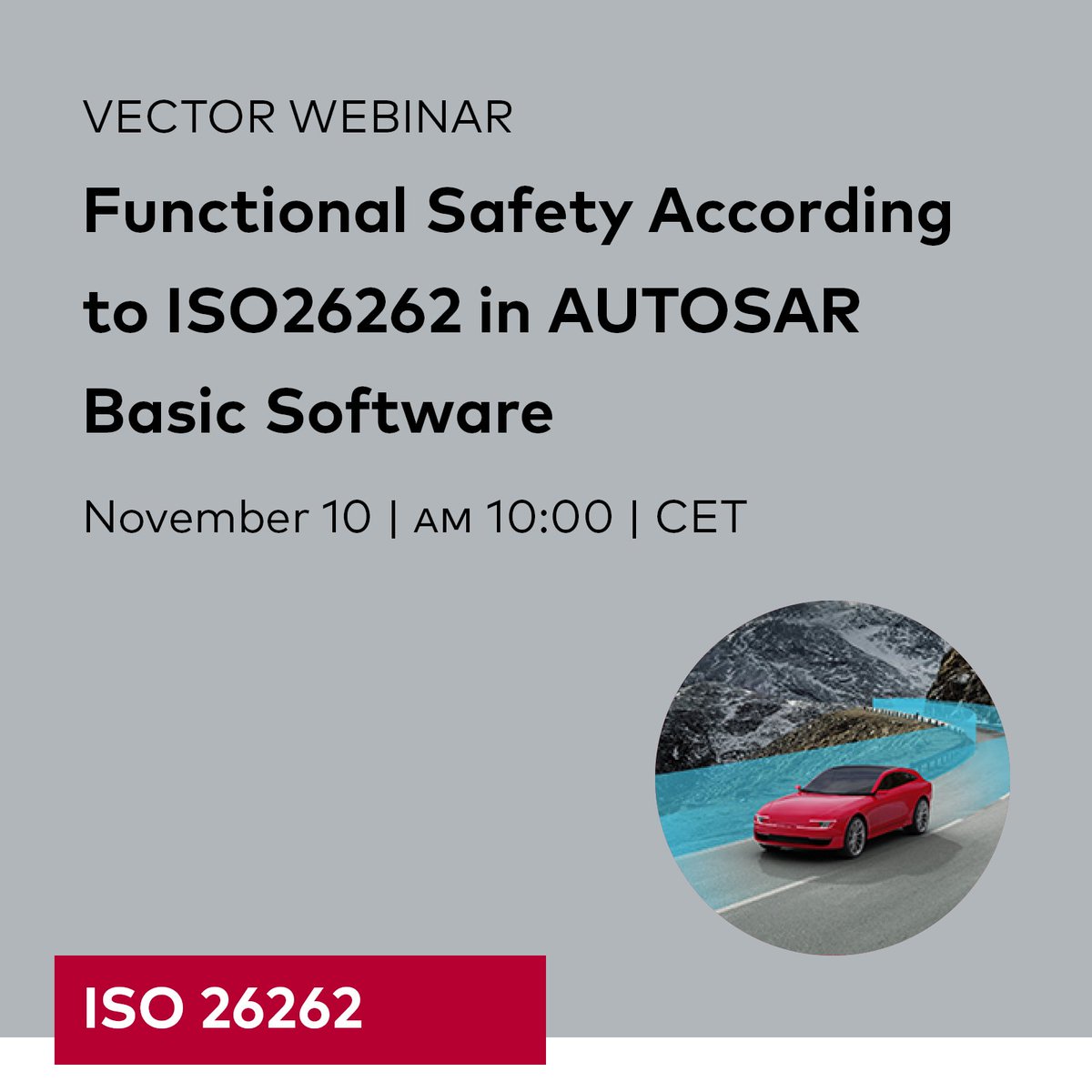vectorgrp's tweet photo. #MICROSAR Safe >> #ISO26262 compliant implementation of #AUTOSAR basic software up to ASIL D >> Key features, functional safety concept, and a sneak peek into what’s on the horizon >> Sign up for the #VectorWebinar: https://t.co/DaNRPZx0cH https://t.co/YFwuzS1uLE