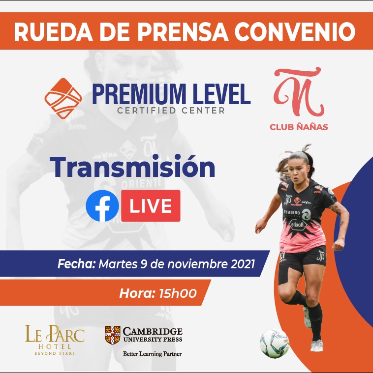 Clubnanas's tweet photo. 2/2 Brindaremos mรกs informaciรณn al respecto hoy en una rueda de prensa virtual a las 15h00 en Facebook Live๐ ยกTe esperamos!
#Clubรaรฑas #Somosรaรฑas #PremiumLevel @premiumlevelec https://t.co/gbf4OsxbXC