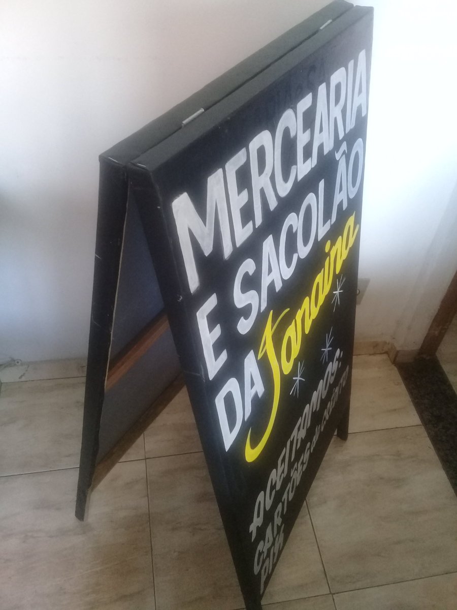 alonen's tweet photo. Cavalete dupla face, pintado em bagum - 120cmx60cm com bom preço https://t.co/qc9uKmUK0N