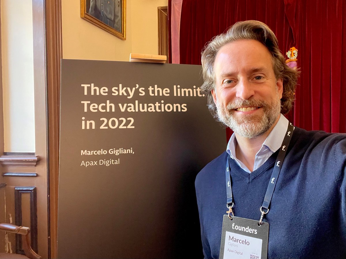 Apax Digital (@apaxdigital) on Twitter photo Great to join everyone at the f.ounders Conference last week where <a href="/mgigliani/">Marcelo Gigliani</a> led a discussion on the tech valuation environment, in a panel session titled "The Sky’s the Limit: Tech Valuations in 2022" #WebSummit2021 Great to join everyone at the f.ounders Conference last week where <a href="/mgigliani/">Marcelo Gigliani</a> led a discussion on the tech valuation environment, in a panel session titled "The Sky’s the Limit: Tech Valuations in 2022" #WebSummit2021