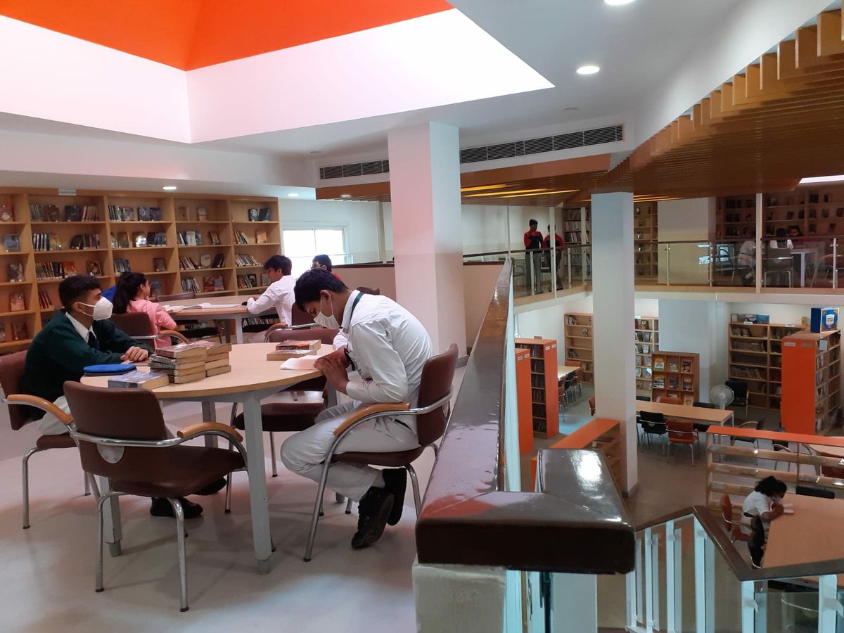 dpsgbn's tweet photo. We at DPS,GBN inspire #readers to be the #leaders.
Reading is always fun especially when it is accompanied by a friend!
#dpsgbn #Libraryusers #Literacy_Trust #readingforpleasure #booklover #readingforhappiness #GoodRead #booksarelife #greatreads #books #bookpassion https://t.co/jRR4UZexgb