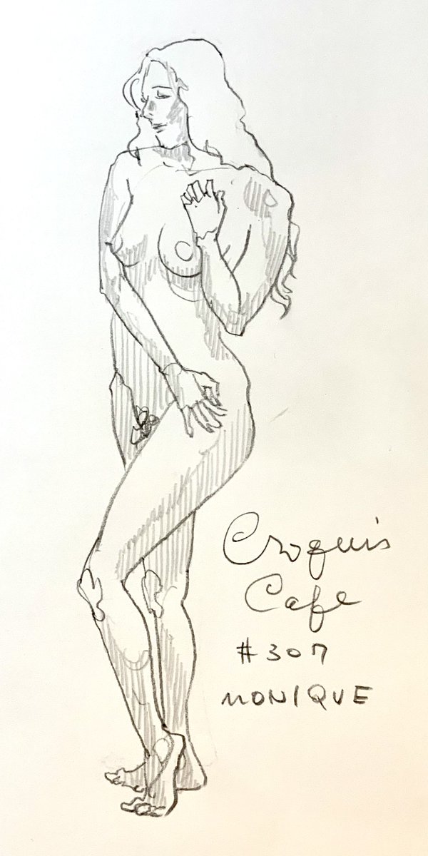 #croquiscafe
307 Monique
毎日一歩でも前へ進むとしよう。 