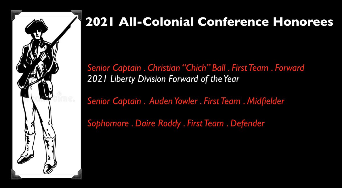 HMHSBoysSoccer's tweet image. CONGRATS to our @TheColonialCon1 All-Stars for 2021
