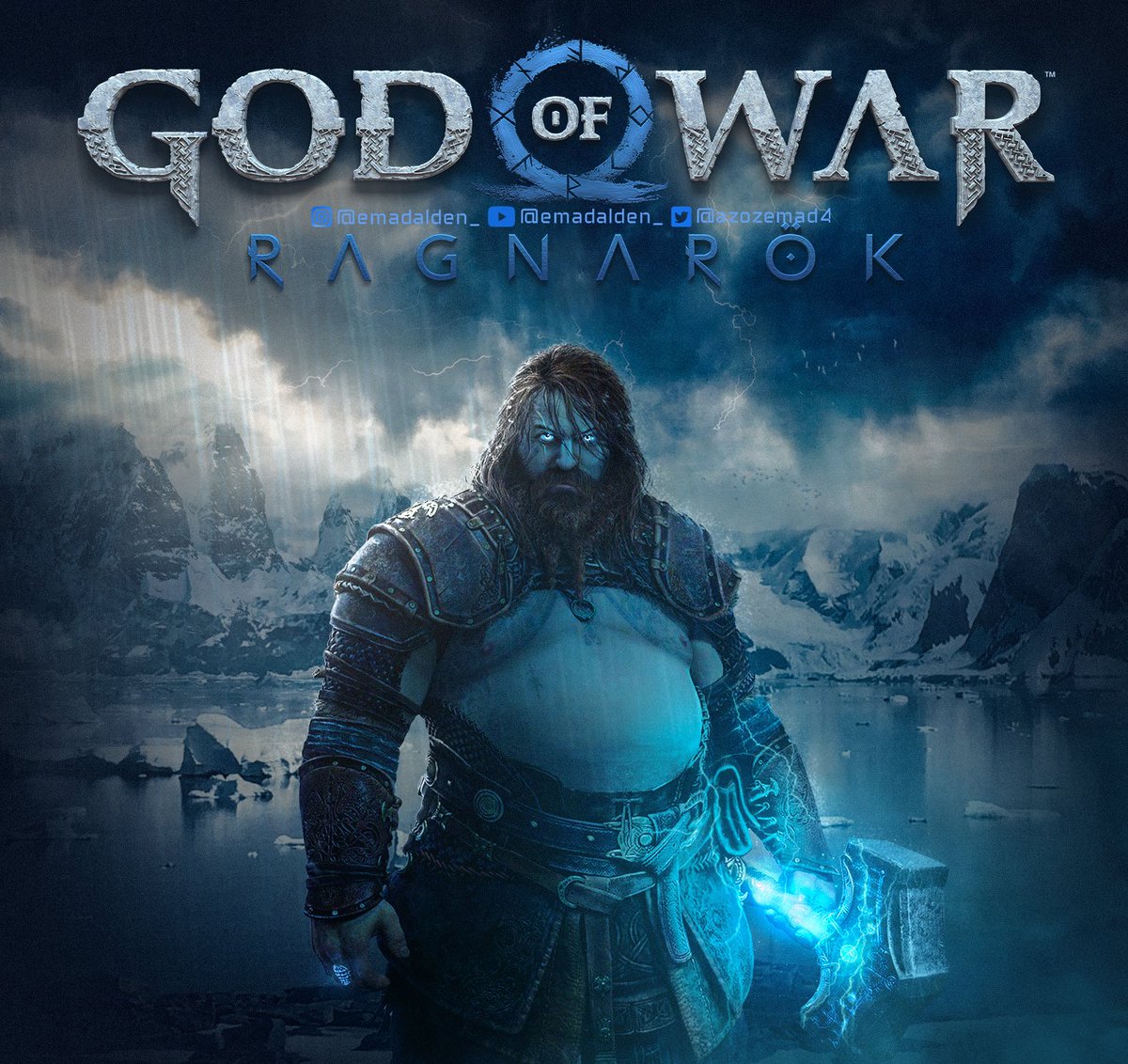 #GodOfWarRagnarok Thor is coming for you.
@corybarlog
@SonySantaMonica
@BT_BlackThunder
@KaptainKuba 
@GodofWarPS5 
@brunovelazquez 
#GodofWar #Thor https://t.co/pH6CRvdw32