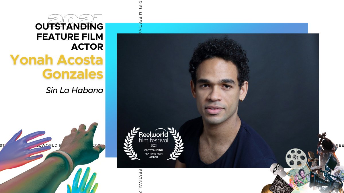 Reelworld is thrilled to present Yonah Acosta Gonzales (<a href="/AcostaYonah/">yonah acosta</a>) with the OUTSTANDING FEATURE FILM ACTRESS award for Sin La Habana. Watch the Award Presentation recording here bit.ly/3qy0m55 and help champion Canadian talent!