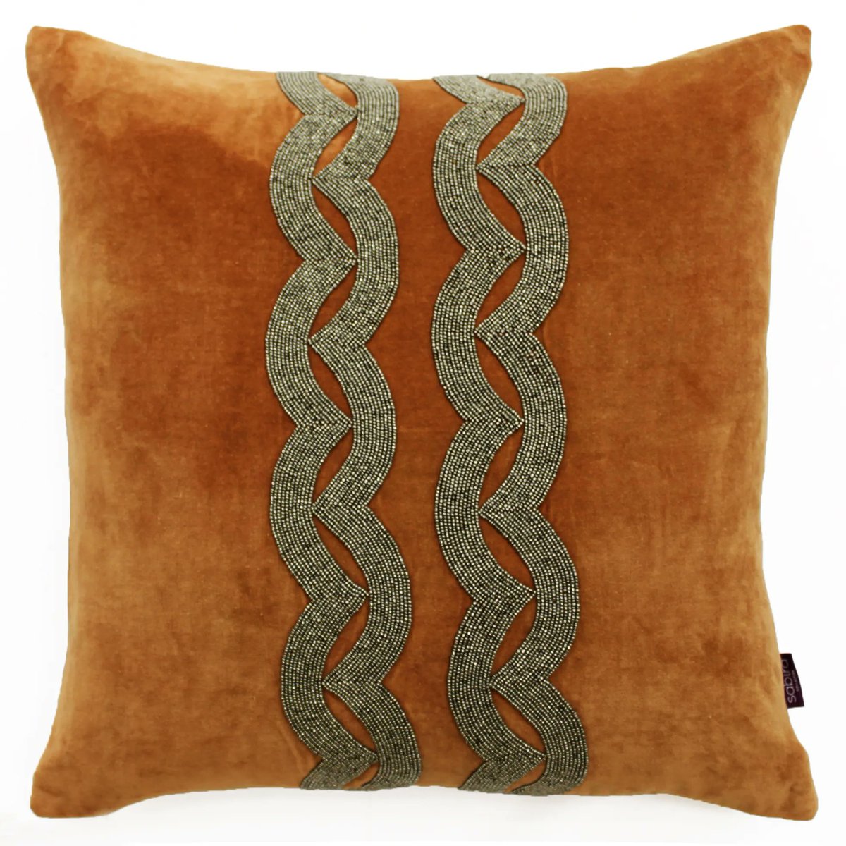 SabiraCollect's tweet photo. Playing with clay! Crest pillow from the Parma collection. https://t.co/Dwqw3FQje3
