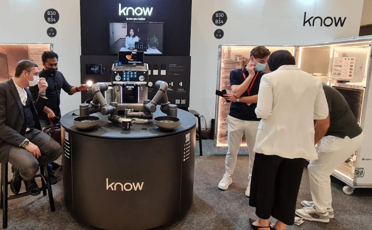 cctech_'s tweet photo. We’re ready! Join us for a cup of coffee made by our #knowBarista at Booth B30+B34 at Cityscape Global Real Estate Exhibition in Dubai Exhibition Centre from 9-11 NOV! You don’t want to miss it! #knowMENA https://t.co/T1GgGELXWg