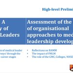 Photo by Medical Leadership (@MedicLeadership)