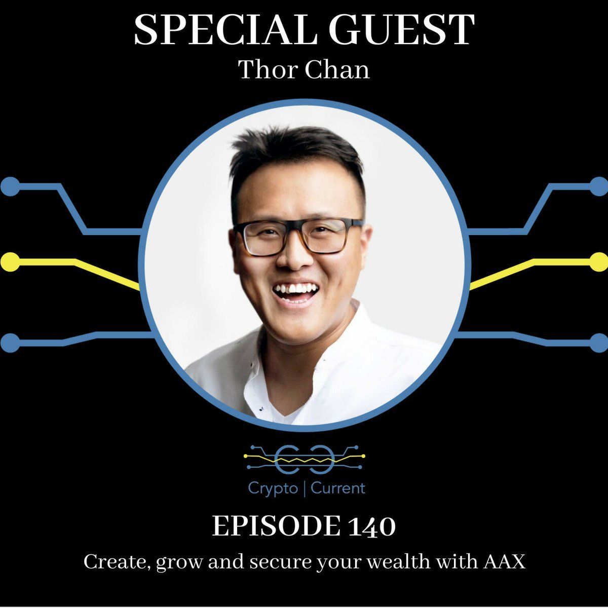 Thor Chan joins us to discuss how you can create, grow and secure your wealth with AAX.

#cryptocurrent #blockchain #cryptocurrency #education #podcast

https://t.co/WfYQEwZbRg https://t.co/gdHbqHnUTC https://t.co/ZkJyng4kUS