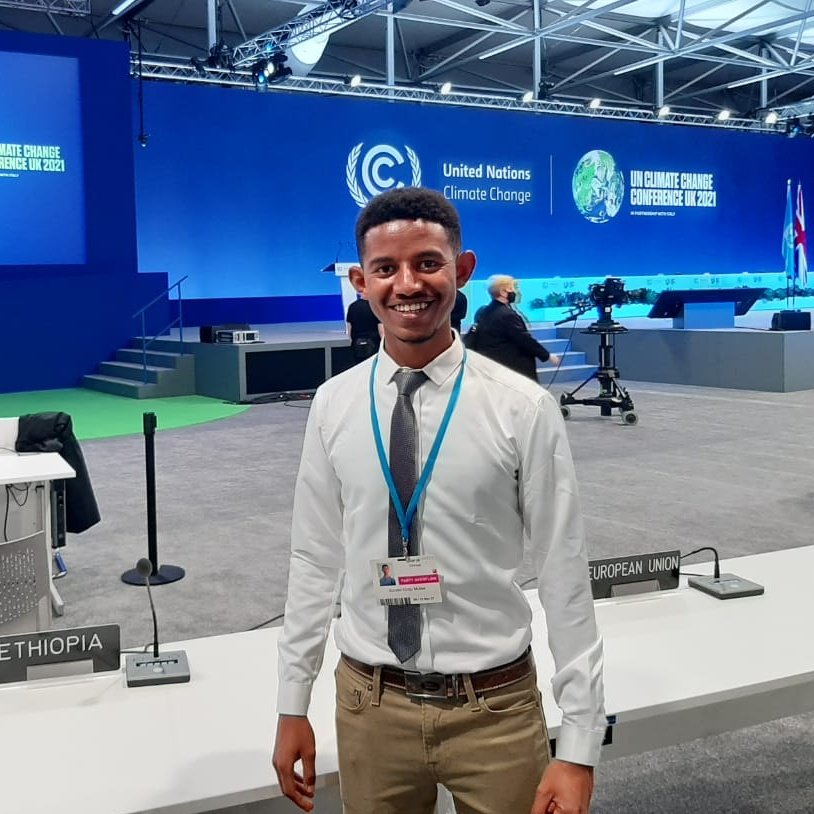 surafel_kindu's tweet photo. Very overwhelming and eye opening week at the @COP26. In three days we will know if our leaders really want to save the world or not!! @NisreenElsaim @vanessa_vash @IIED @UNFCCC @PreCop26ITA @GretaThunberg @YNCCCOFFICIAL @antonioguterres https://t.co/34czJELozk