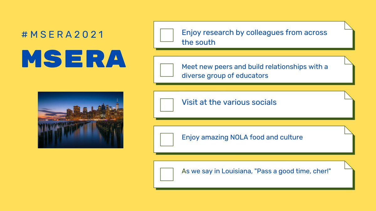 Mid-South Educational Research Association tweet media