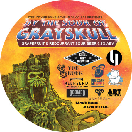 EeBriaTrade's tweet photo. Here's a megacollab for you! Live now on EeBriaTrade is By The Sour Of Greyskull, a 6.2% Grapefruit and Redcurrant Sour by @Steelcitybrew @NeepsendBrewCo @Lost_Industry @TopRopeBrewing @RamsgateBrewery @doomedbrewing @BexarCountyBrew wooa:
https://t.co/jLvvEGgQOG https://t.co/UV7qx5fvlD