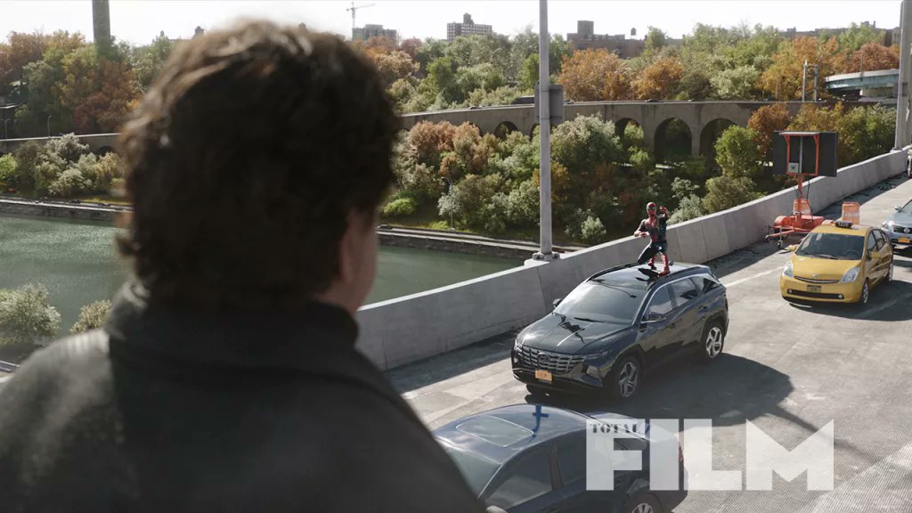New shot from Spider-Man: No Way Bri-- Home