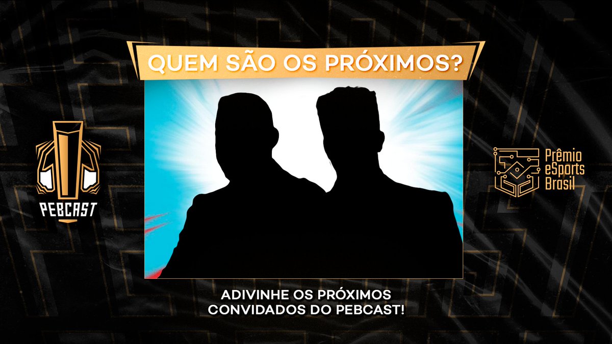 premioesportsbr's tweet photo. Amanhã teremos 2 convidados no #pebcast!
Conseguem adivinhar quem são? 👀

#premioesportsbr #peb2021 https://t.co/1XxPQ9Ey8s