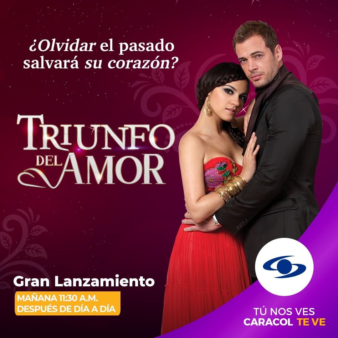 WLWParaguay's tweet photo. Vuelve mañana @willylevy29 como #MaxSandoval a Colombia #Repost @CaracolTV Pronto conocerás a Victoria, una mujer muy decidida a alcanzar todo lo que se propone, no te pierdas el gran estreno de #ElTriunfoDelAmor mañana a las 11:30 a.m. en Caracol Televisión.

#WilliamLevy https://t.co/FZy4CHCdwY