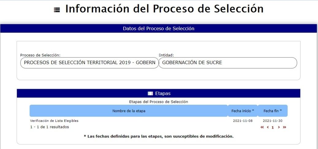 Maraotto7's tweet photo. @CNSCColombia Porque en la territorial 2019-1 aparece esta etapa si aun no de tiene fecha de publicación de la lista de elegibles, como se esta verificado entonces https://t.co/kufzi8aPTo