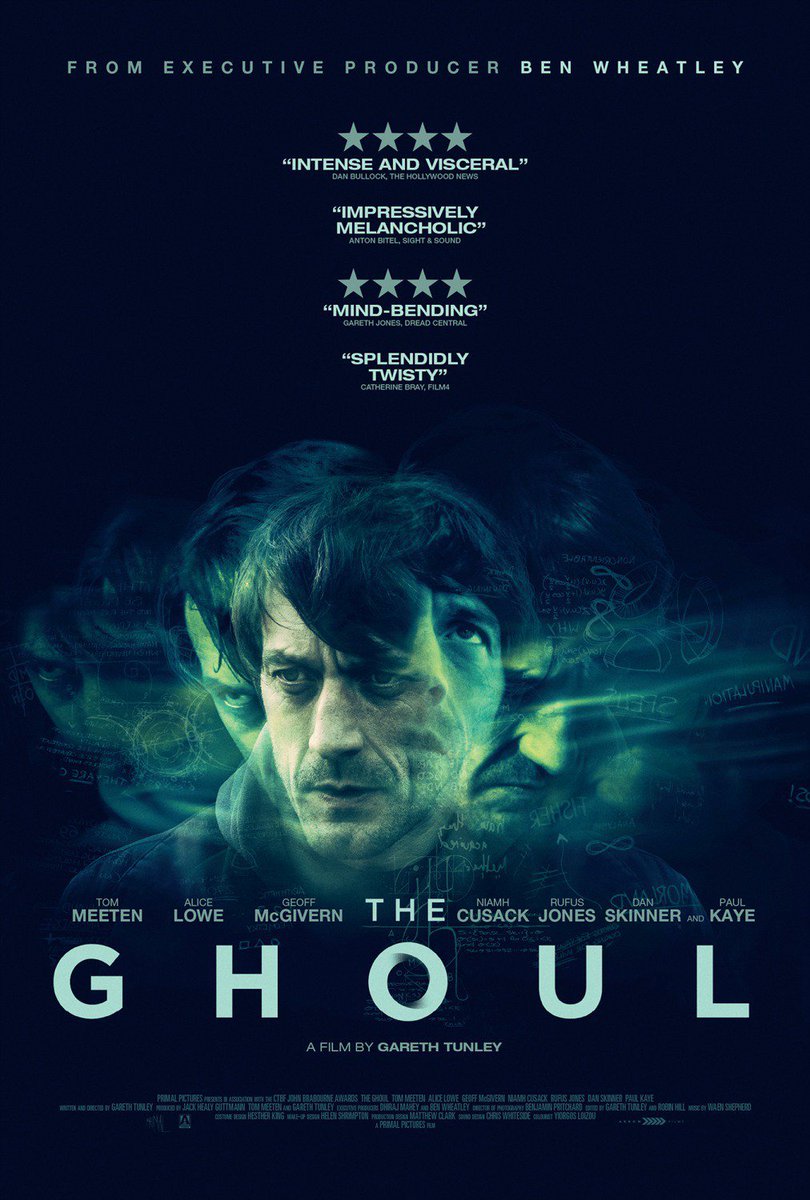 Recently watched The Ghoul on <a href="/ARROW_Player/">ARROW</a> and it was the first movie since maybe Lost Highway that made we immediately sit down and re-watch the first 15 minutes again when it was over. Highly recommended.