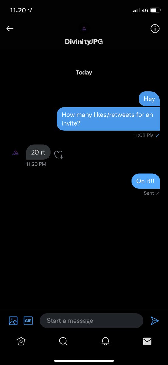Hey guys <a href="/DivinityJPG/">DivinityJPG</a> has kindly given me an opportunity to join them if I hit 20 retweets. Can y’all help me? Would be appreciated 🥰