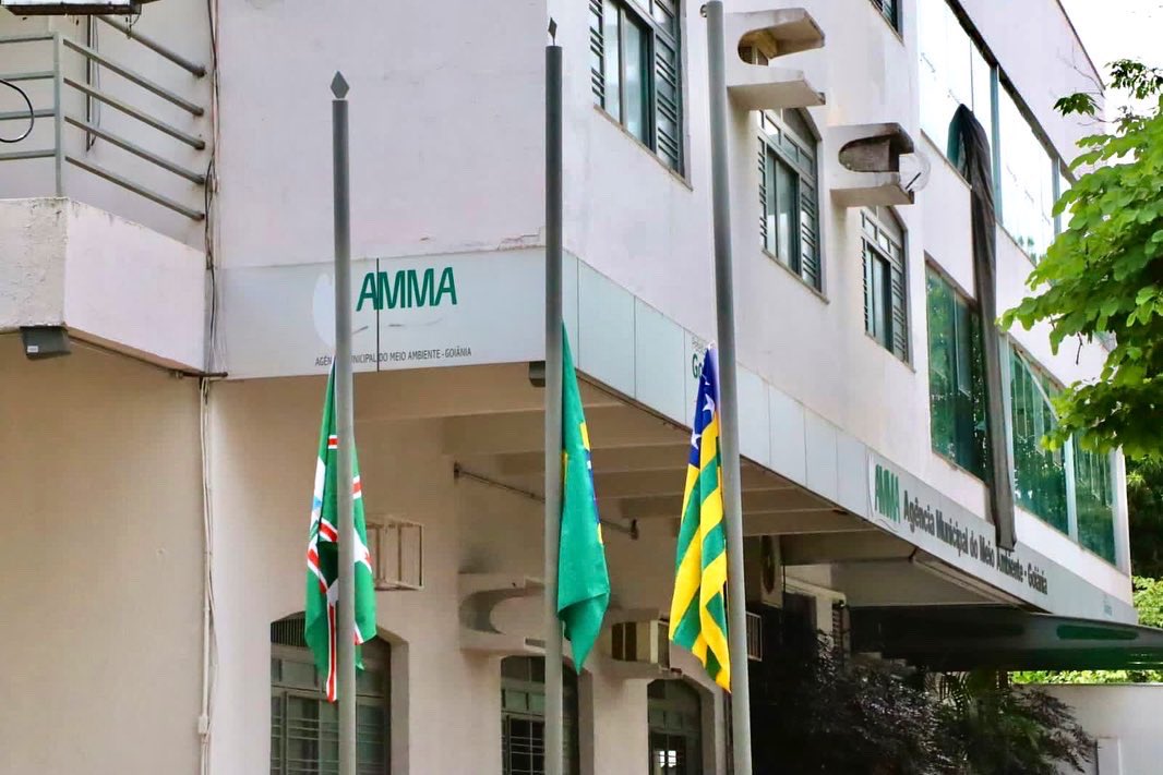 AMMAGOIANIA's tweet photo. Hoje a Amma está de luto. Bandeiras a meio mastro, portas fechadas, viaturas em fila em meio ao trajeto de cortejo. Goiânia perde sua maior referência política e nós perdemos um pioneiro na busca pela sustentabilidade e na preservação do nosso patrimônio natural. Descanse em paz! https://t.co/L0Z8soh7SD
