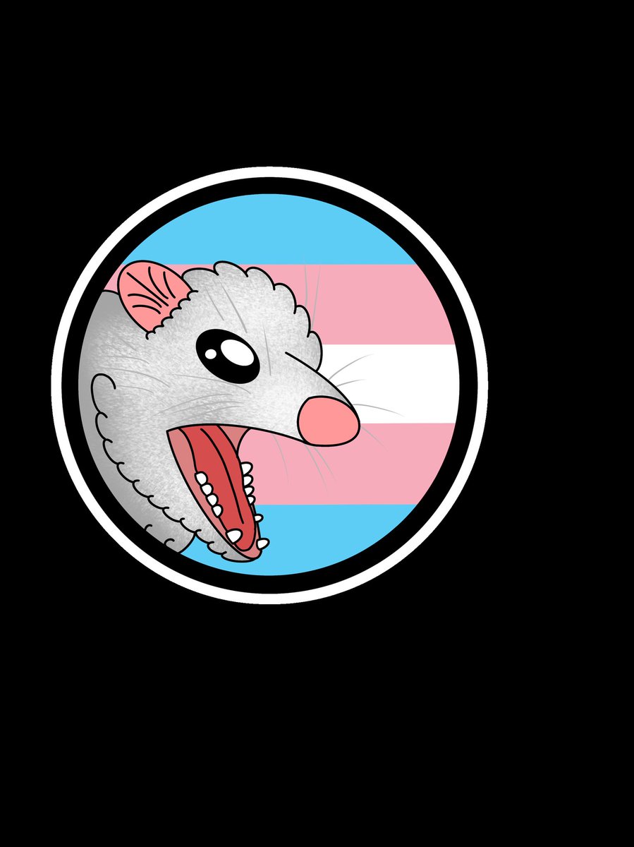 harbingerbri's tweet photo. Check out my latest #pride #opossum at https://t.co/xUhC7LPAgR 

#cute #TransIsBeautiful #TransRightsAreHumanRights #TransWomenAreWomen #art #stickers #handmade https://t.co/SEB0CErWwY